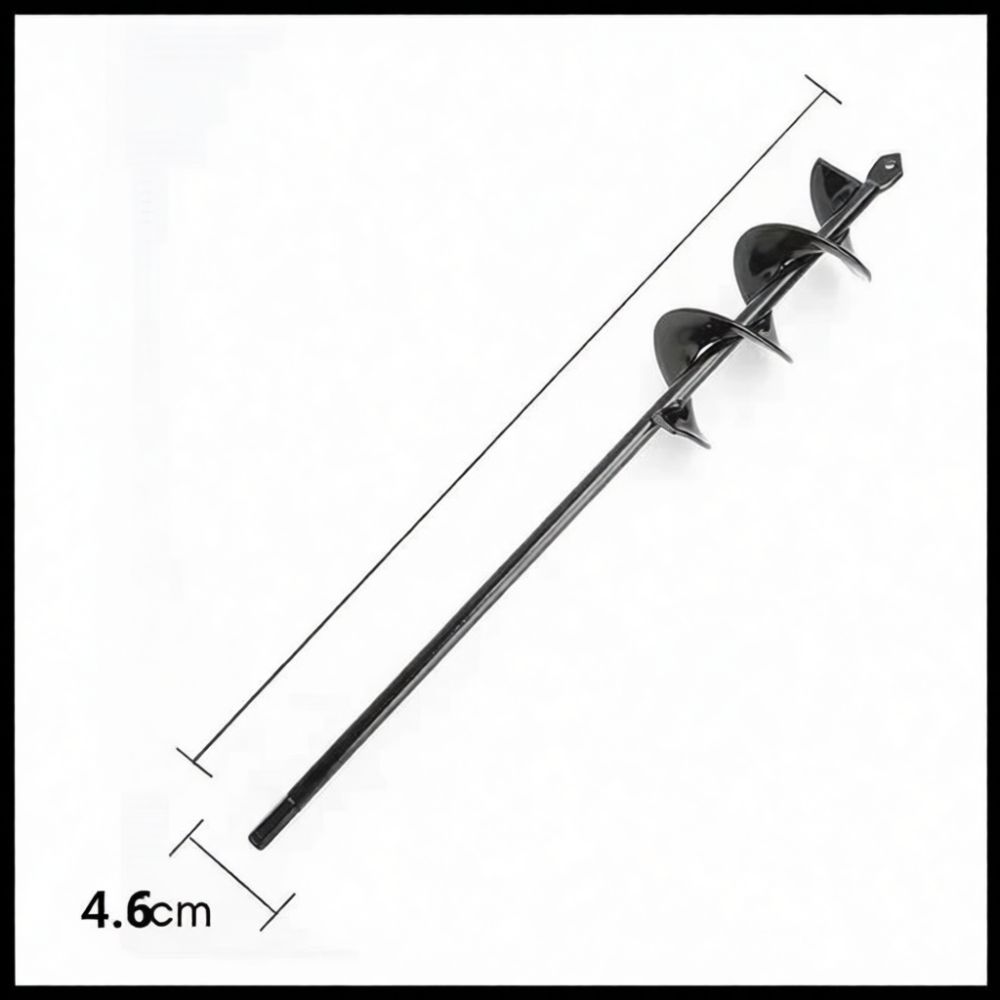 Gardening Tools Vegetables - Spiraalbooraccessoire, tuinboor voor elektrische handboormachine, voor